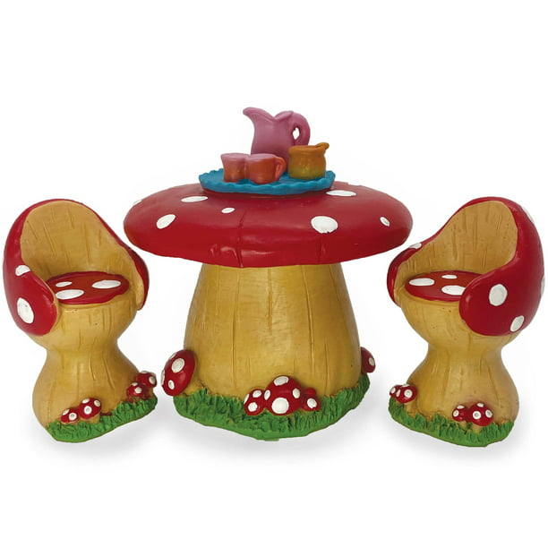 Miniature Dollhouse Fairy Garden Accessories 20 Tiny Brown Mushroom
